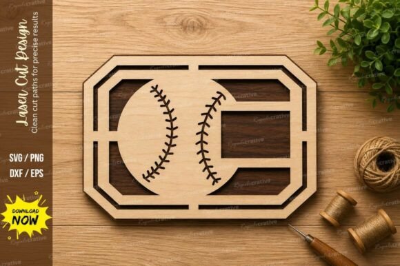 Baseball Sports Frame Laser Cut SVG: A Creative and Practical Tool for Modern Makers