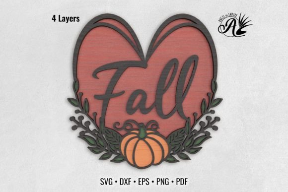 Fall Love 3D Layered Art: A Versatile Fall Decor Solution