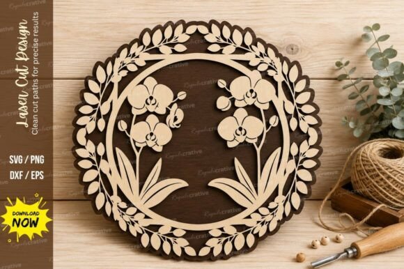 Floral Wreath Ornament Laser Cut SVG Des: A Strategic Tool for Creative and Business Success