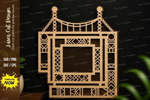 Geometric Hanging Frame Laser Cut Svg: A Strategic Tool for Precision and Creativity