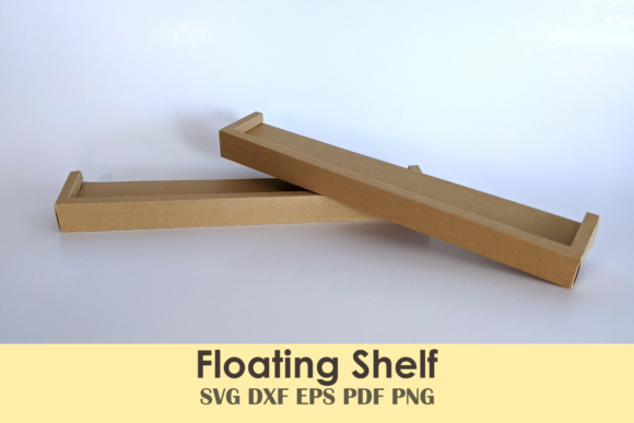 Wall Shelf Photo Ledge Template